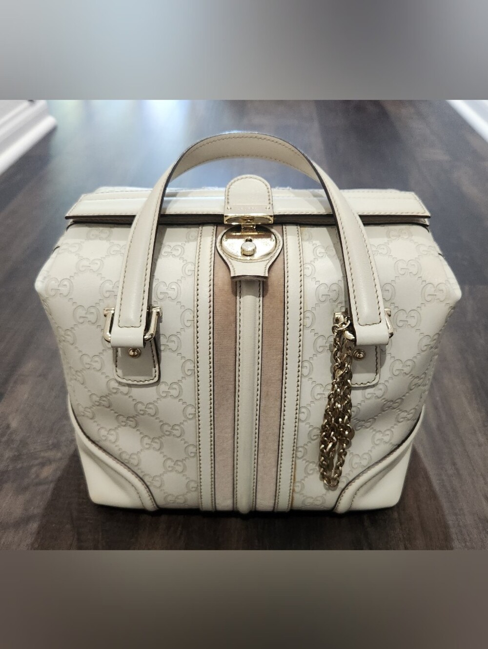 Gucci Bowling Bag With Matching Wallet